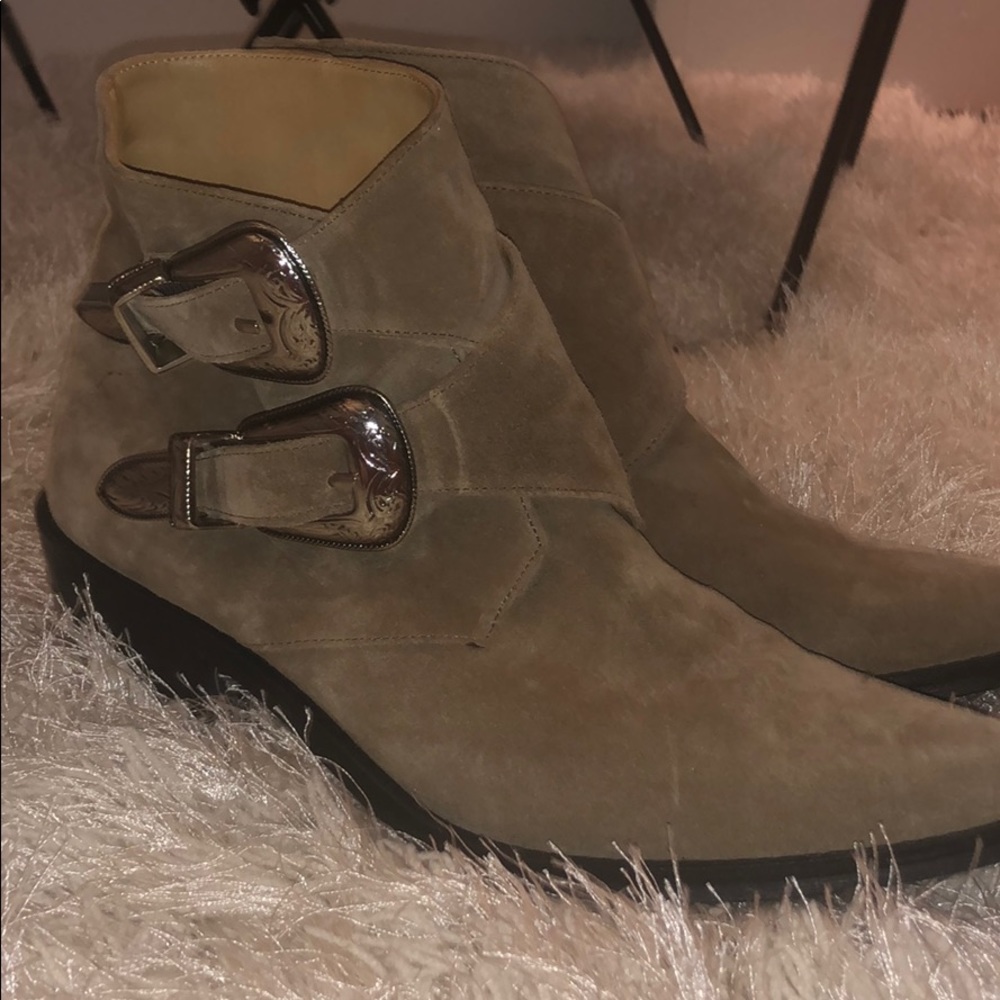 TOGA Pulla suede booties
